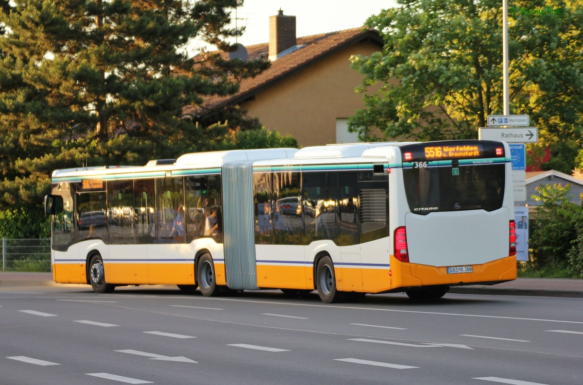 Гессен, Mercedes-Benz Citaro C2 G № 366