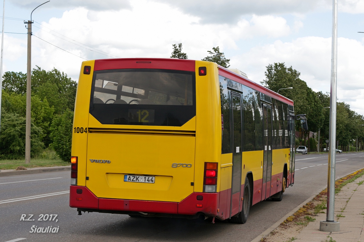 Lithuania, Volvo 8700LE # 1004