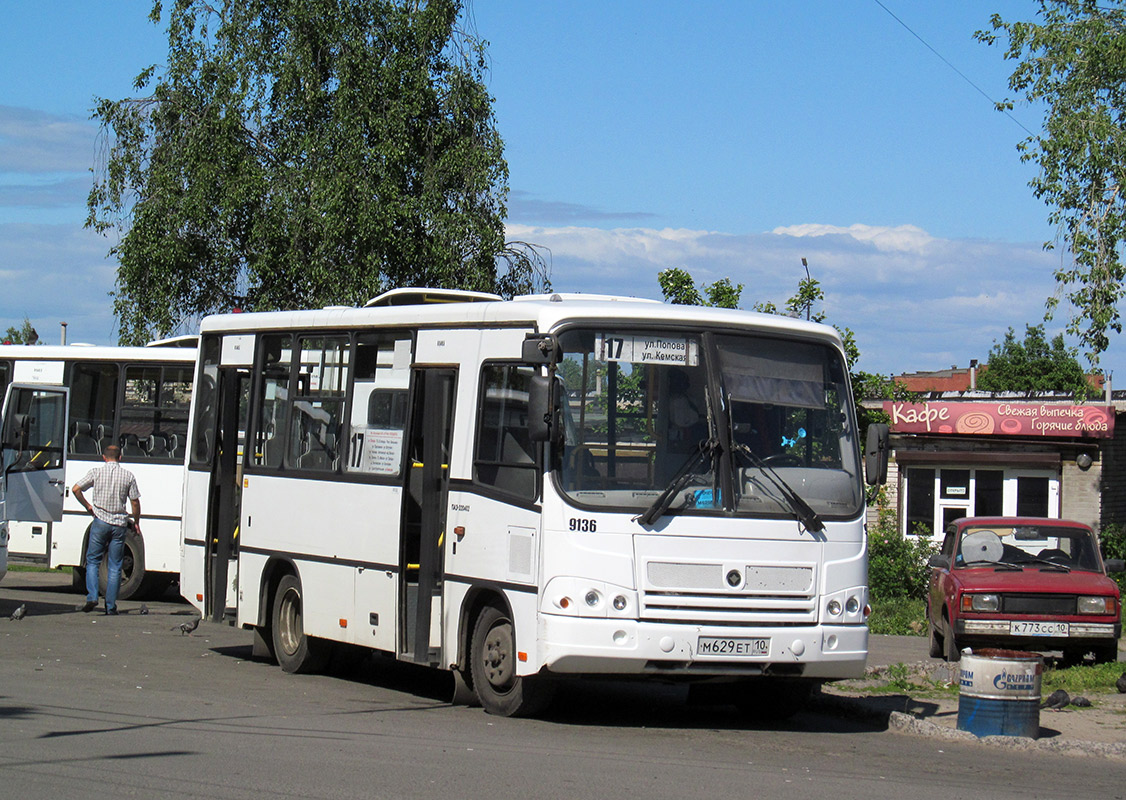 Карелия, ПАЗ-320402-05 № 9136