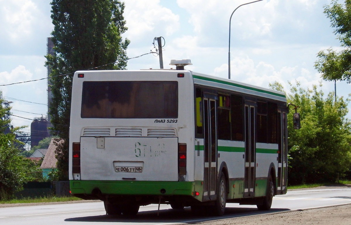 Obwód lipiecki, LiAZ-5293.00 Nr 022