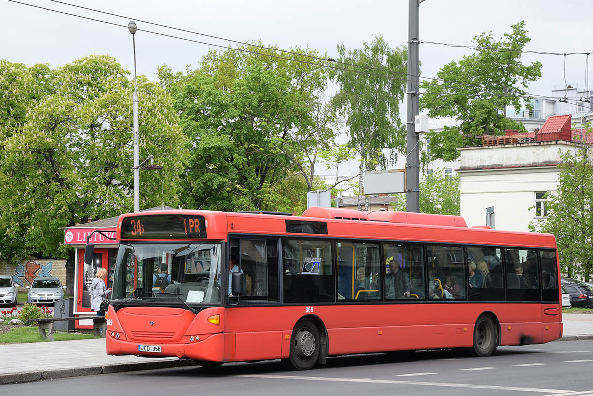 Литва, Scania OmniCity II № 869