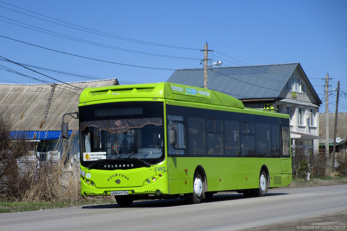 Волгоградская область, Volgabus-5270.G2 (CNG) № 7482