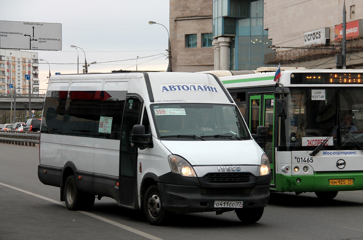 Москва, Нижегородец-2227UU (IVECO Daily) № О 411 СС 77