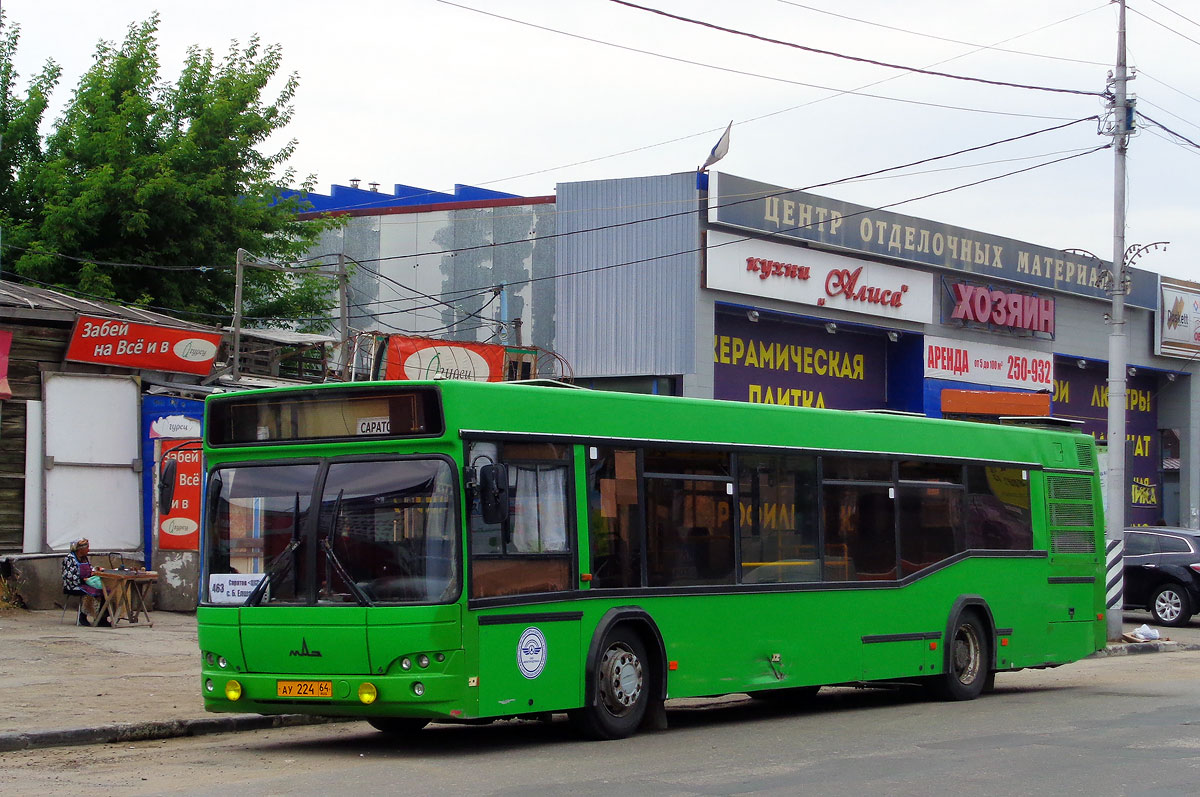 Саратовская область, МАЗ-103.465 № АУ 224 64