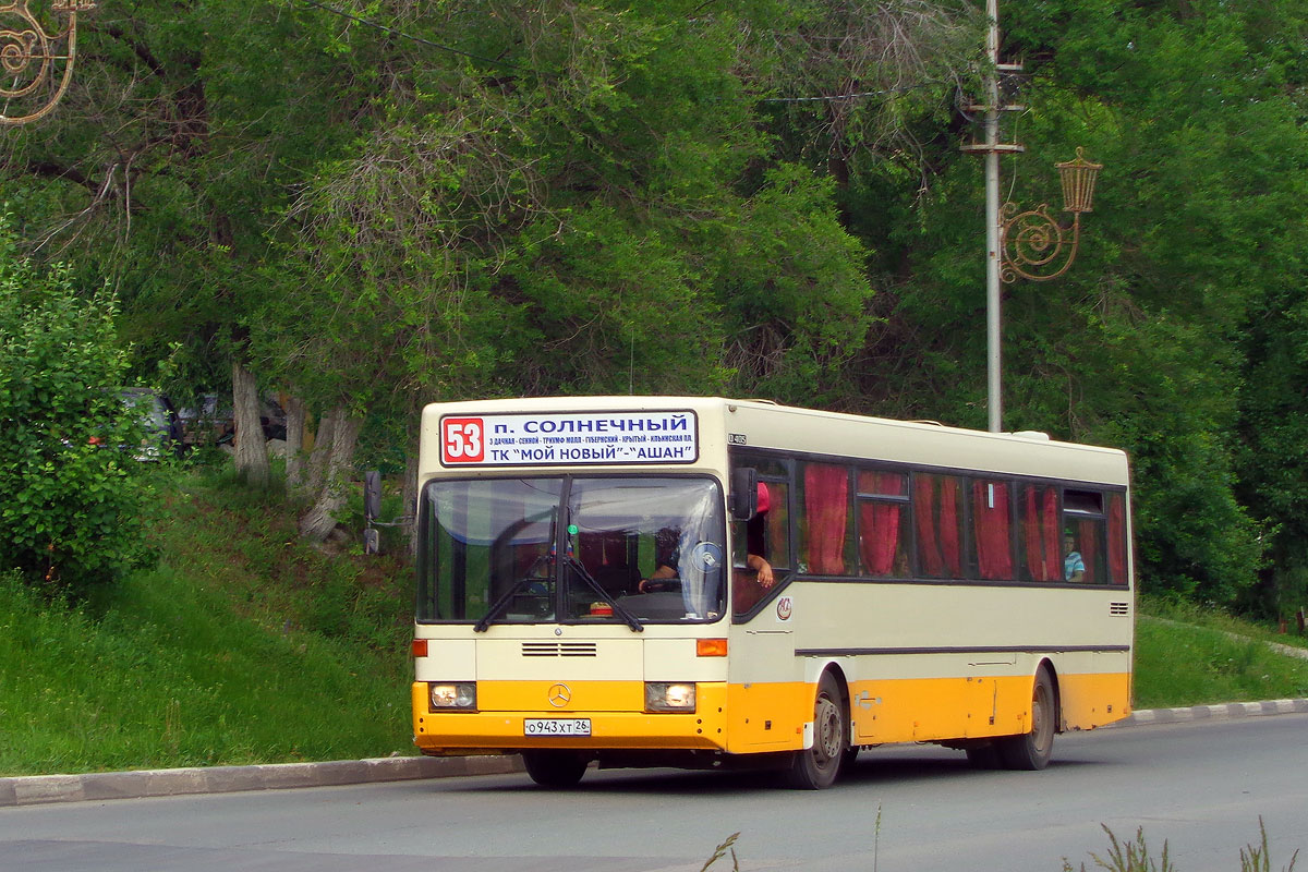 Саратовская область, Mercedes-Benz O405 № О 943 ХТ 26