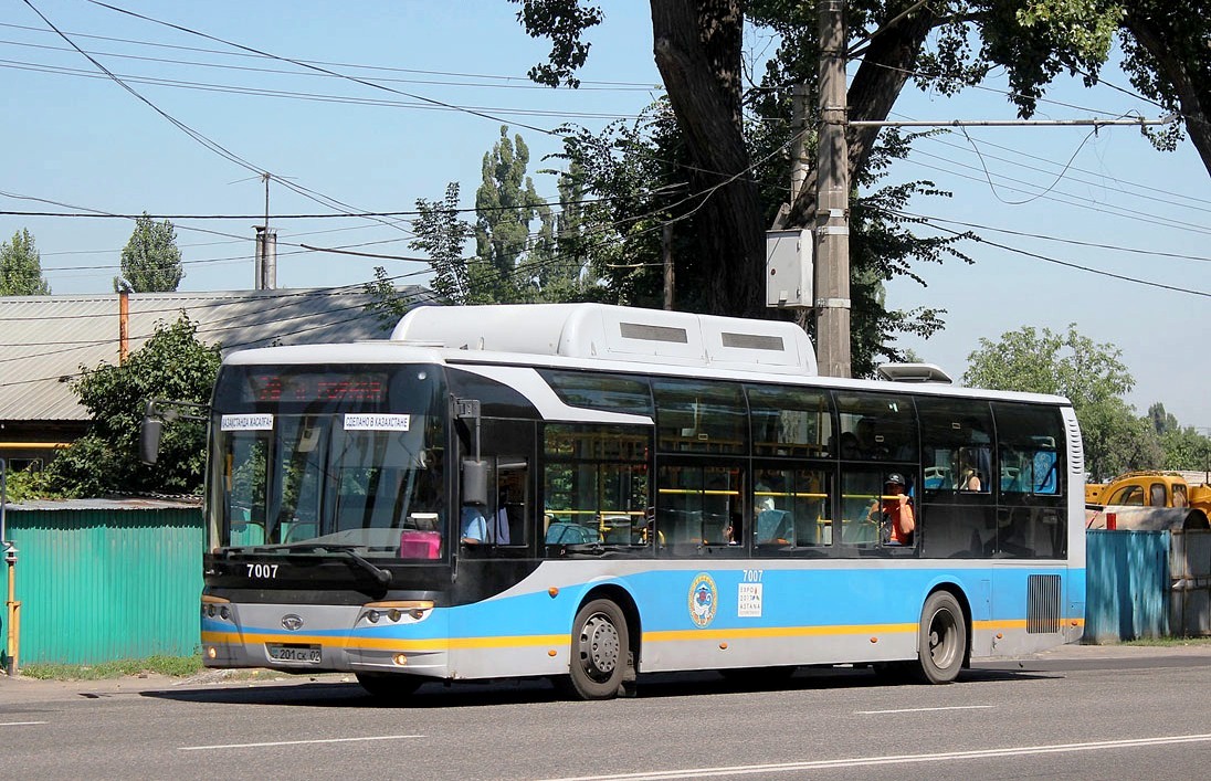 Алматы, Guilin Daewoo GDW6126CNG (СемАЗ) № 7007