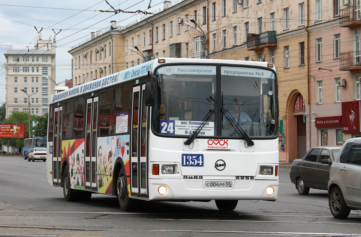 Omsk region, LiAZ-5256.53 № 1354