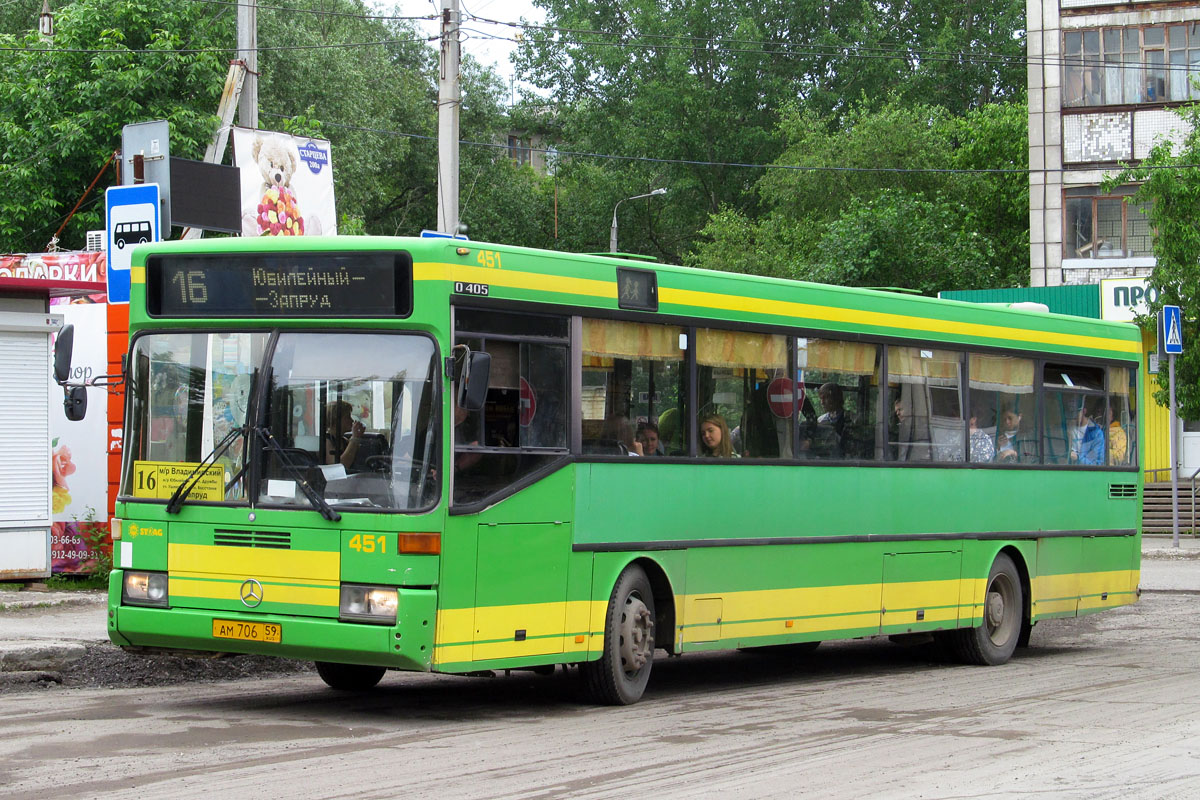 Пермский край, Mercedes-Benz O405 № АМ 706 59