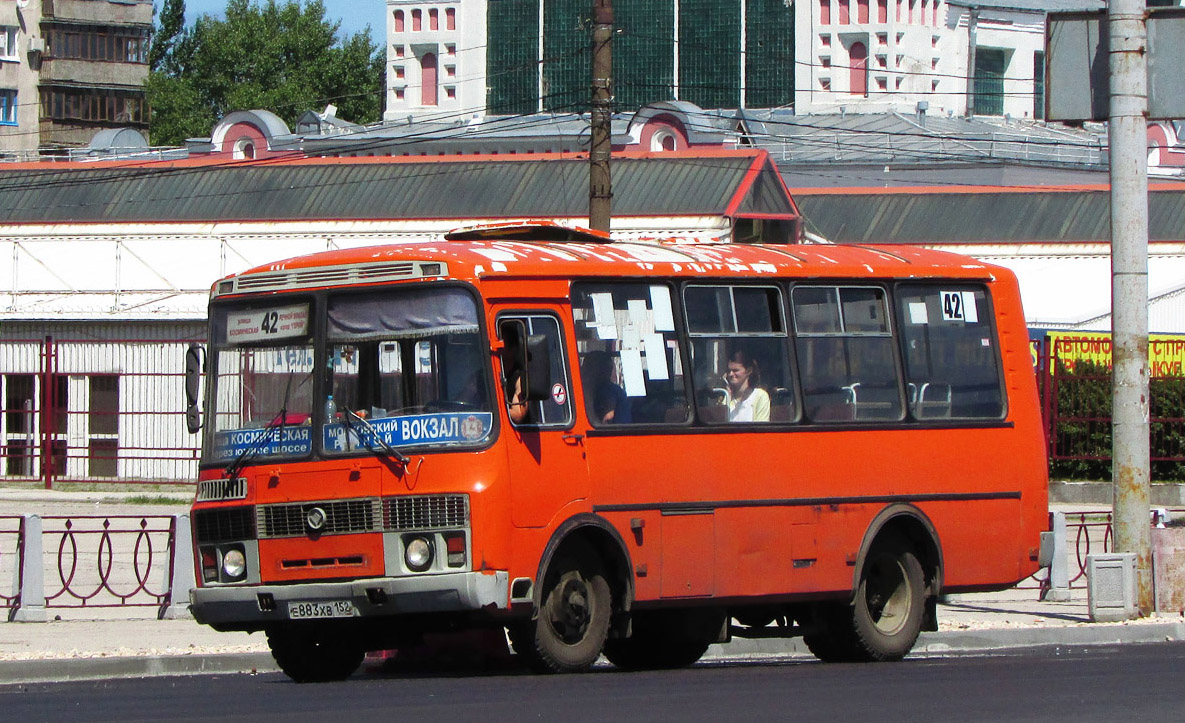 Нижегородская область, ПАЗ-32054 № Е 883 ХВ 152