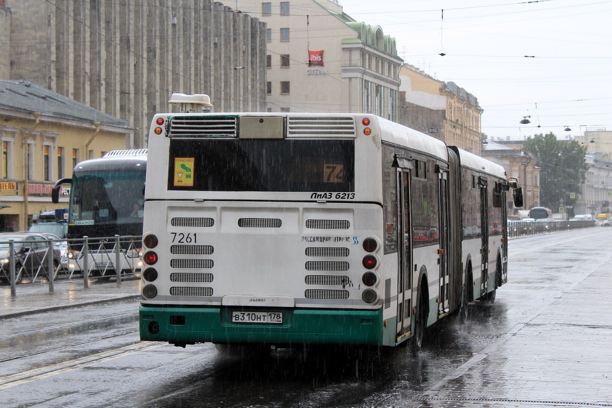 Санкт-Петербург, ЛиАЗ-6213.20 № 7261