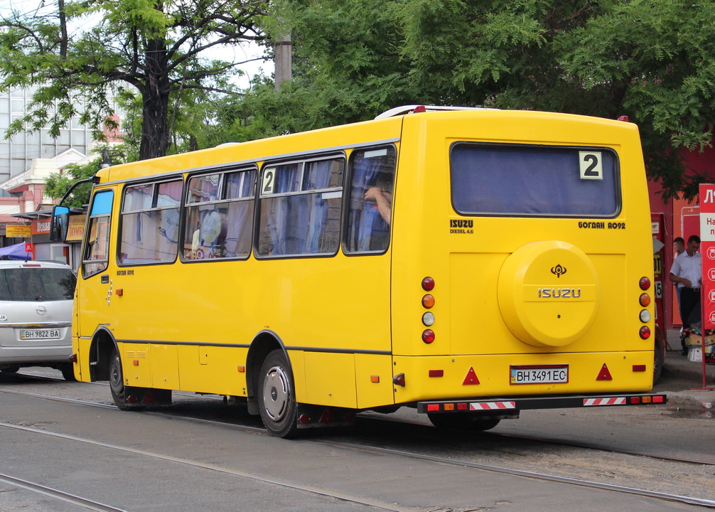 Одесская область, Богдан А09201 № BH 3491 EC