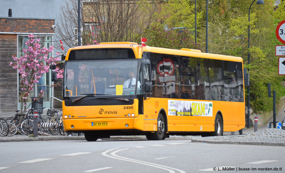 Дания, VDL Berkhof Ambassador 200 № 2495