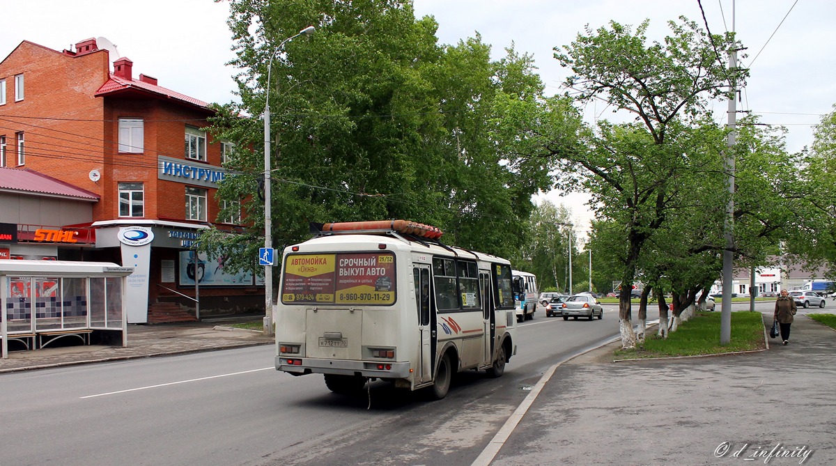 Томская область, ПАЗ-32054 № К 712 ТТ 70