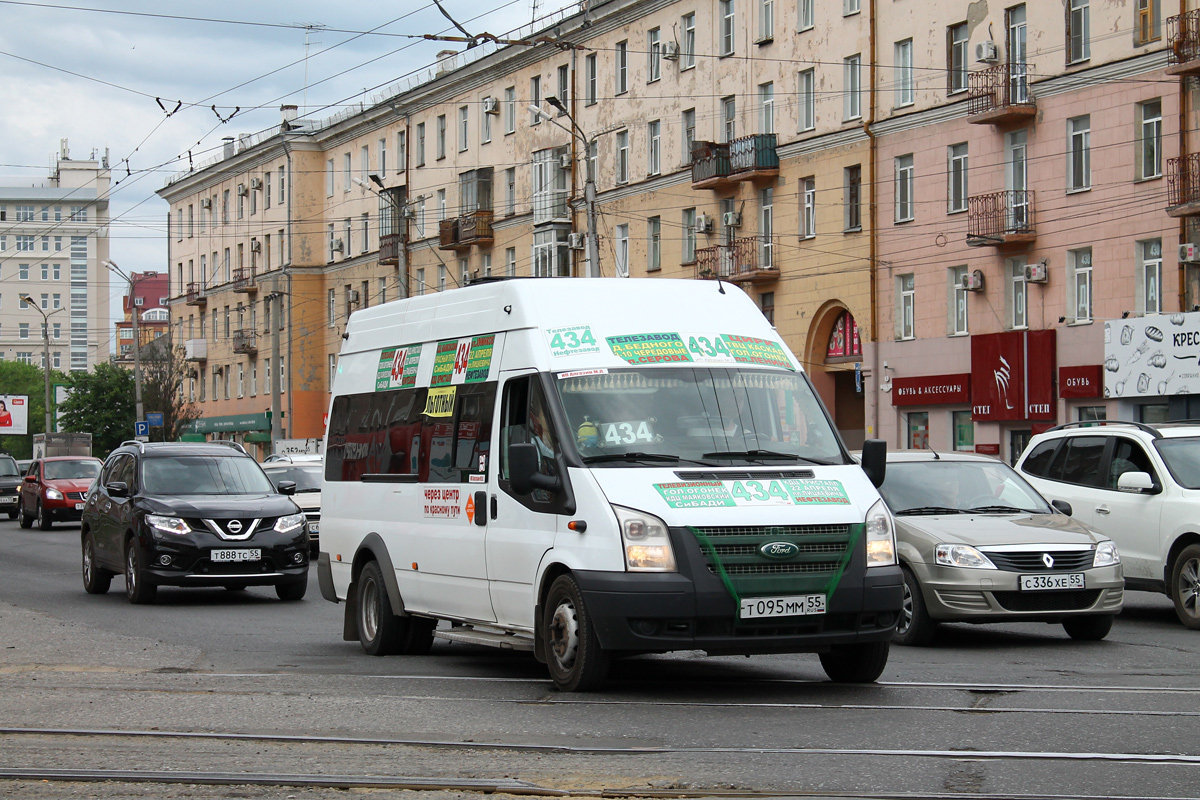 Омская область, Ford Transit [RUS] (Z6F.ESF.) № Т 095 ММ 55