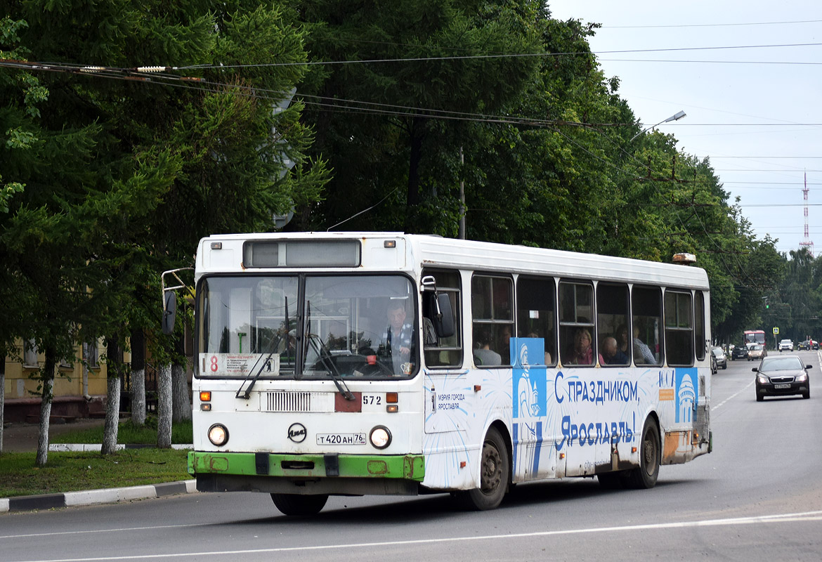 Ярославская область, ЛиАЗ-5256.30 № 572