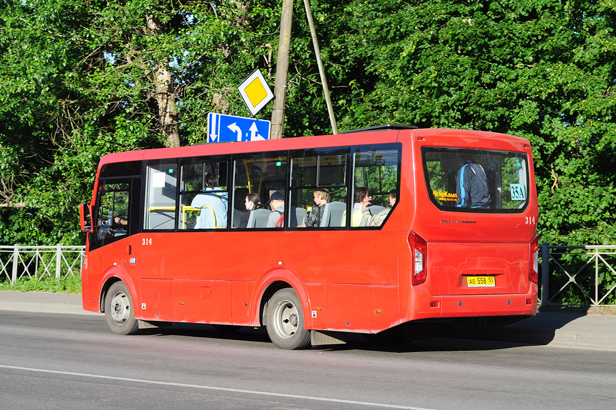 Novgorod region, PAZ-320405-04 "Vector Next" # 314