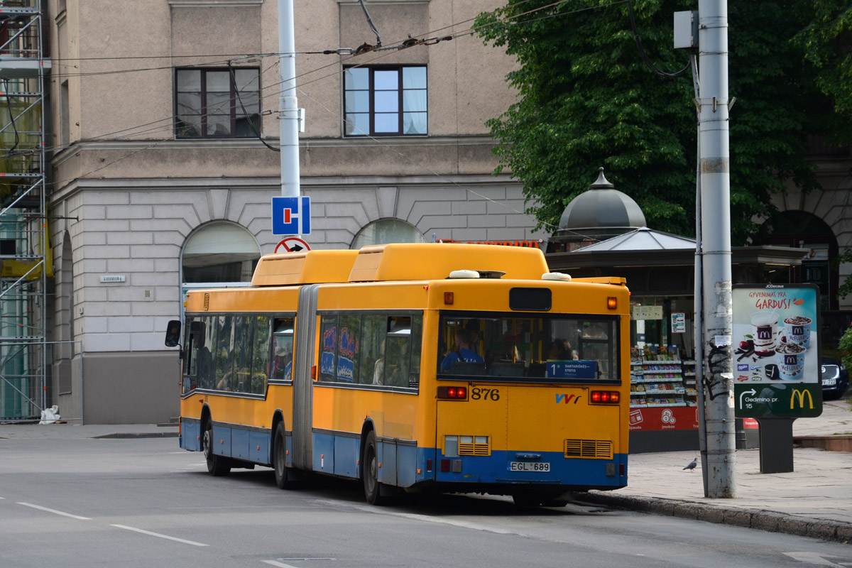 Литва, MAN A18 NG232 CNG № 876