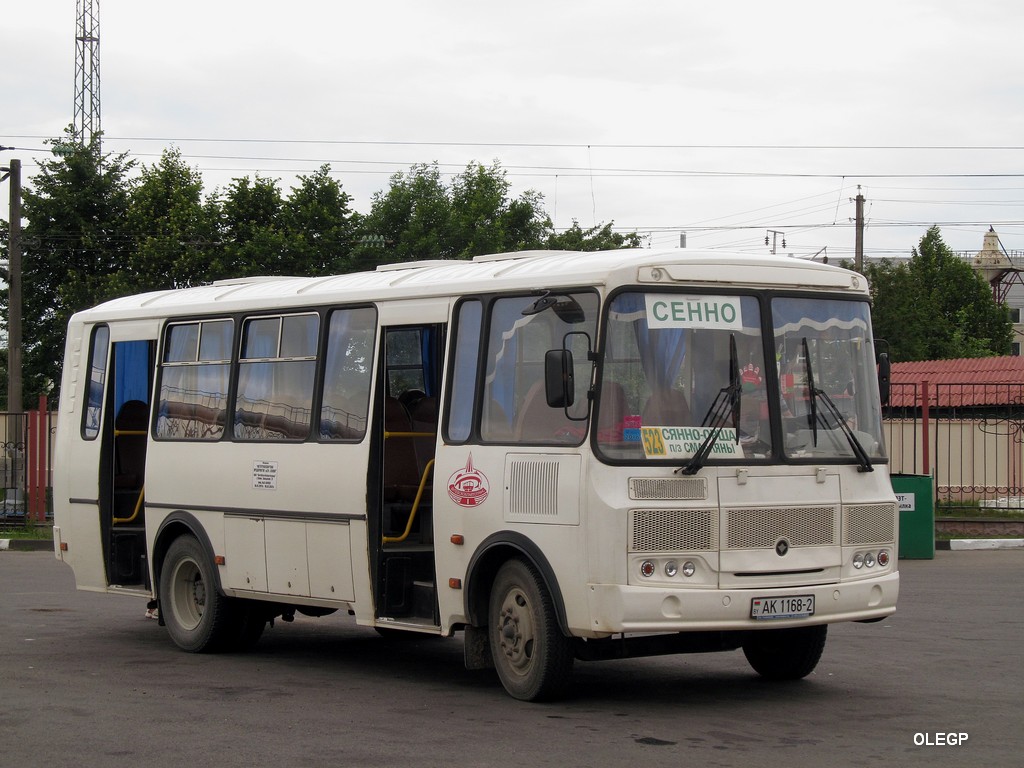 Витебская область, ПАЗ-Р 4234 № АК 1168-2