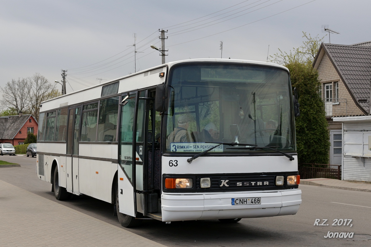 Литва, Setra S215NR № 63