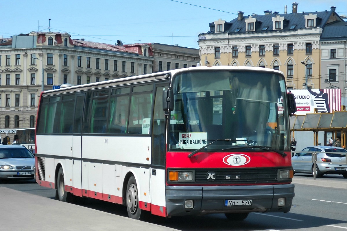 Латвия, Setra S215ÜL (France) № 701