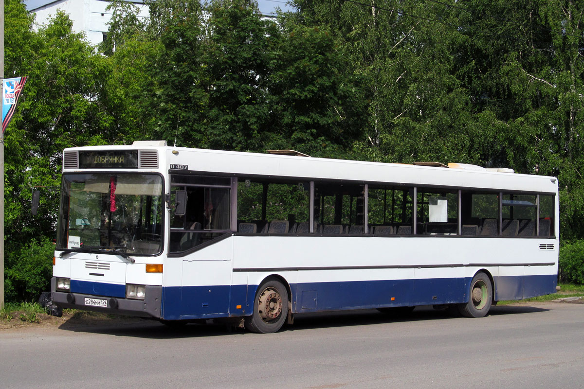 Perm region, Mercedes-Benz O407 Nr. Е 284 ММ 159