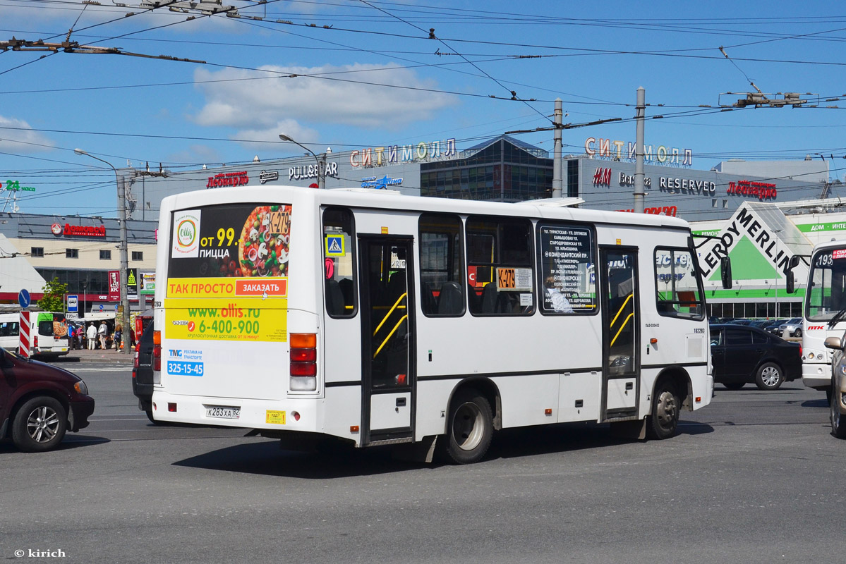 Санкт-Петербург, ПАЗ-320402-05 № К 283 ХА 82