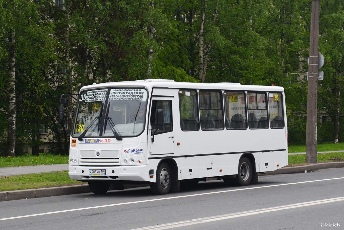 Санкт-Петербург, ПАЗ-320402-05 № У 403 ХВ 178