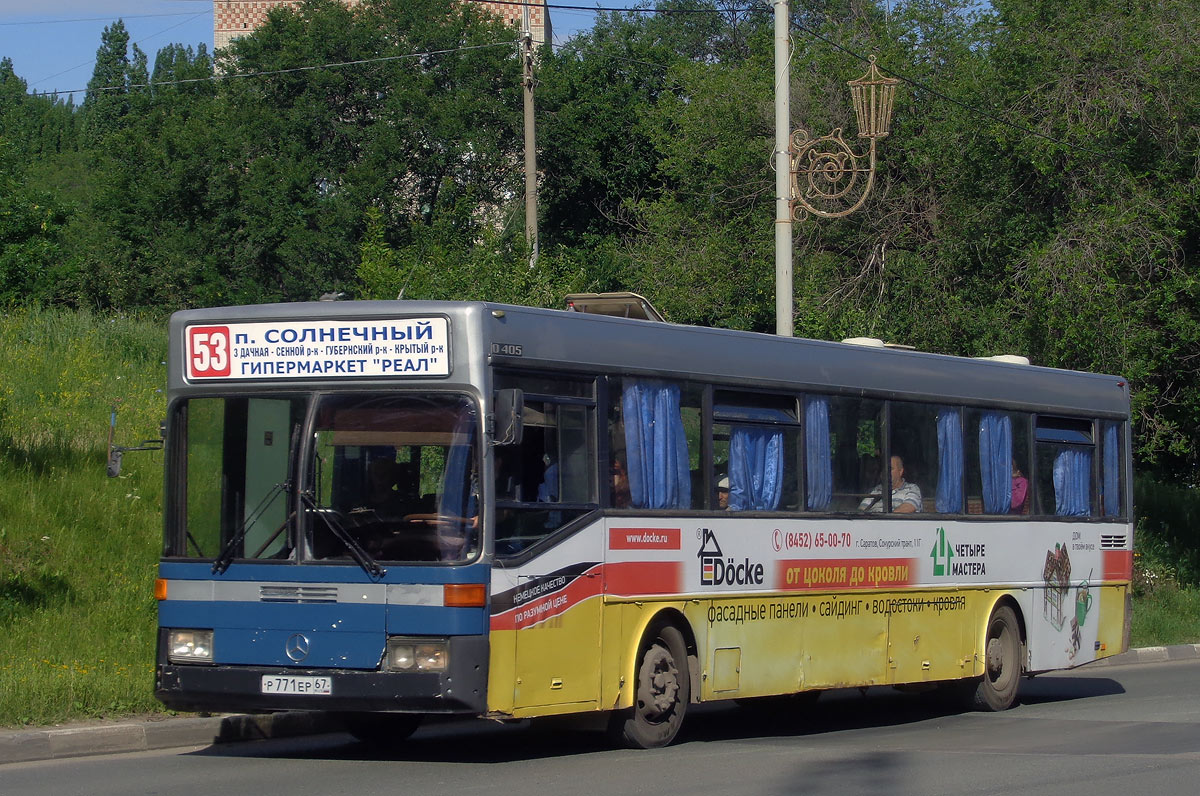 Saratov region, Mercedes-Benz O405 č. Р 771 ЕР 67