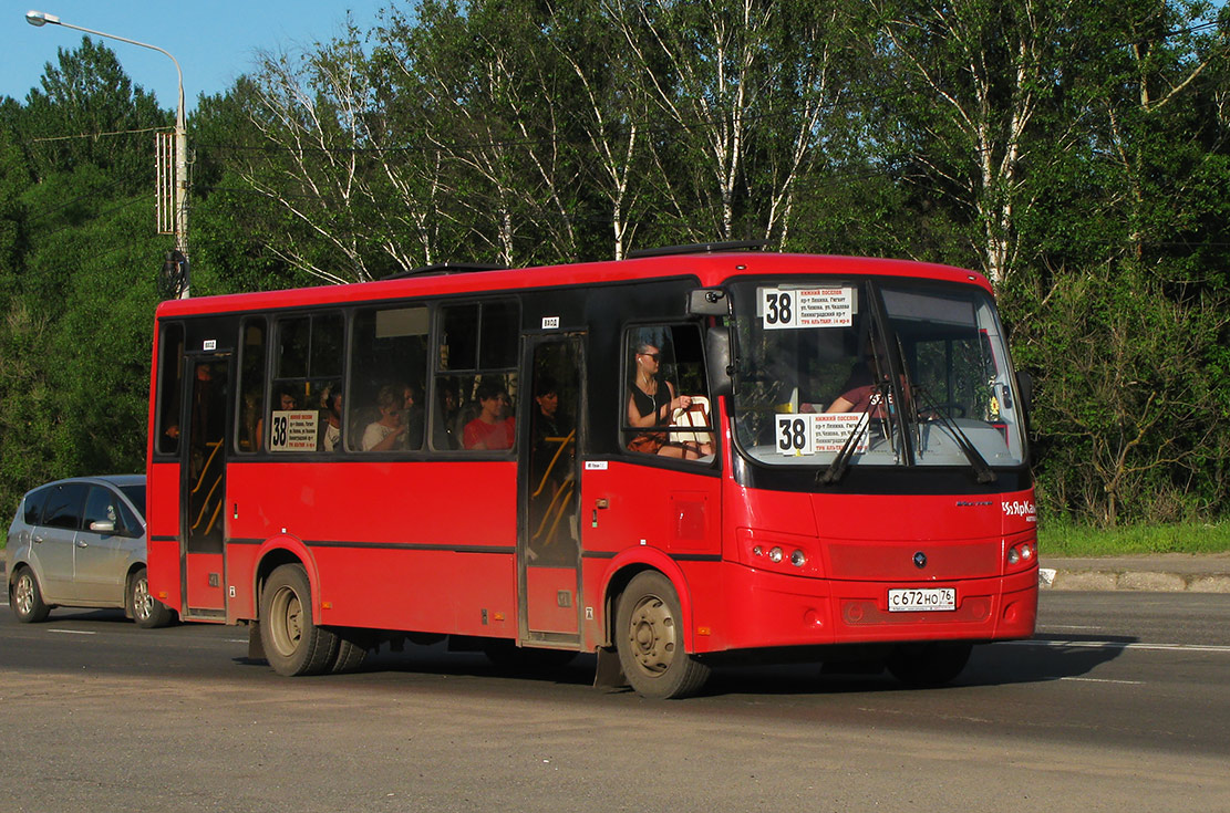 Ярославская область, ПАЗ-320412-04 "Вектор" № С 672 НО 76