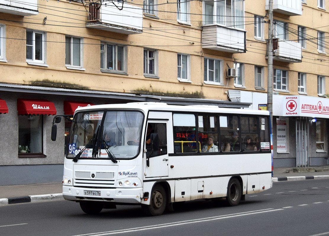 Яраслаўская вобласць, ПАЗ-320402-05 № Е 597 ВО 76