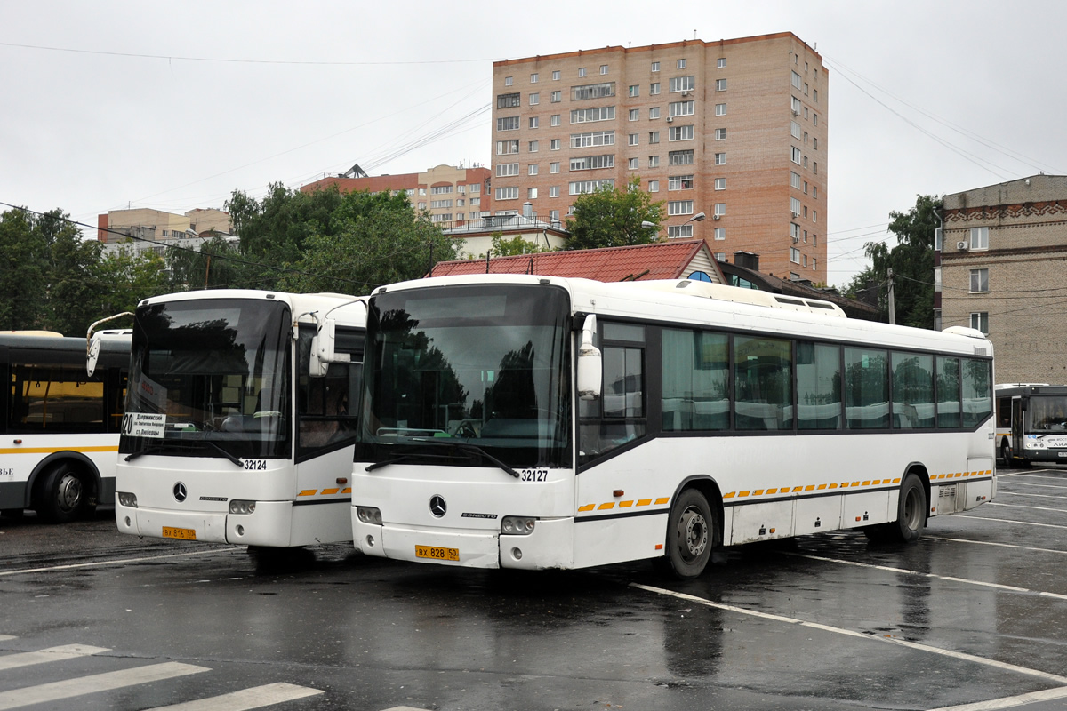 Московская область, Mercedes-Benz O345 Conecto H № 32324; Московская область, Mercedes-Benz O345 Conecto H № 32127