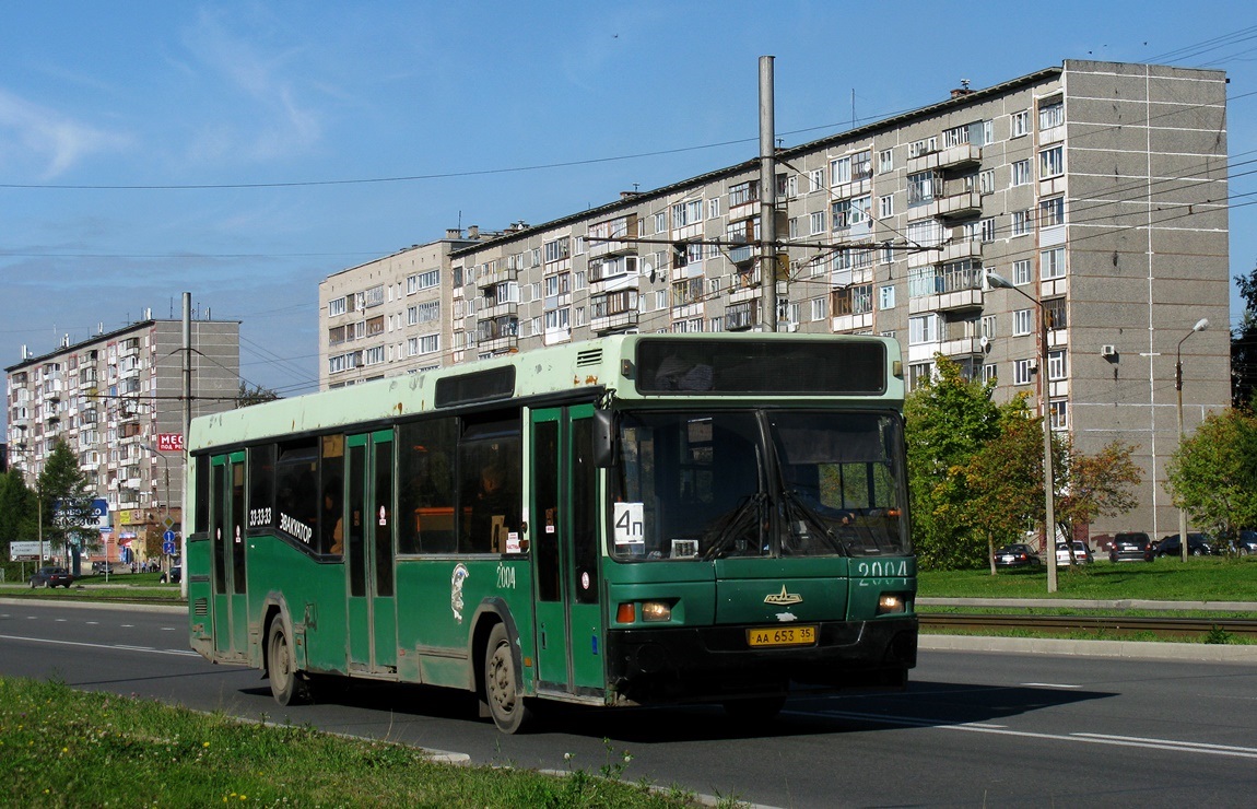 Vologda region, MAZ-104.021 # 2004