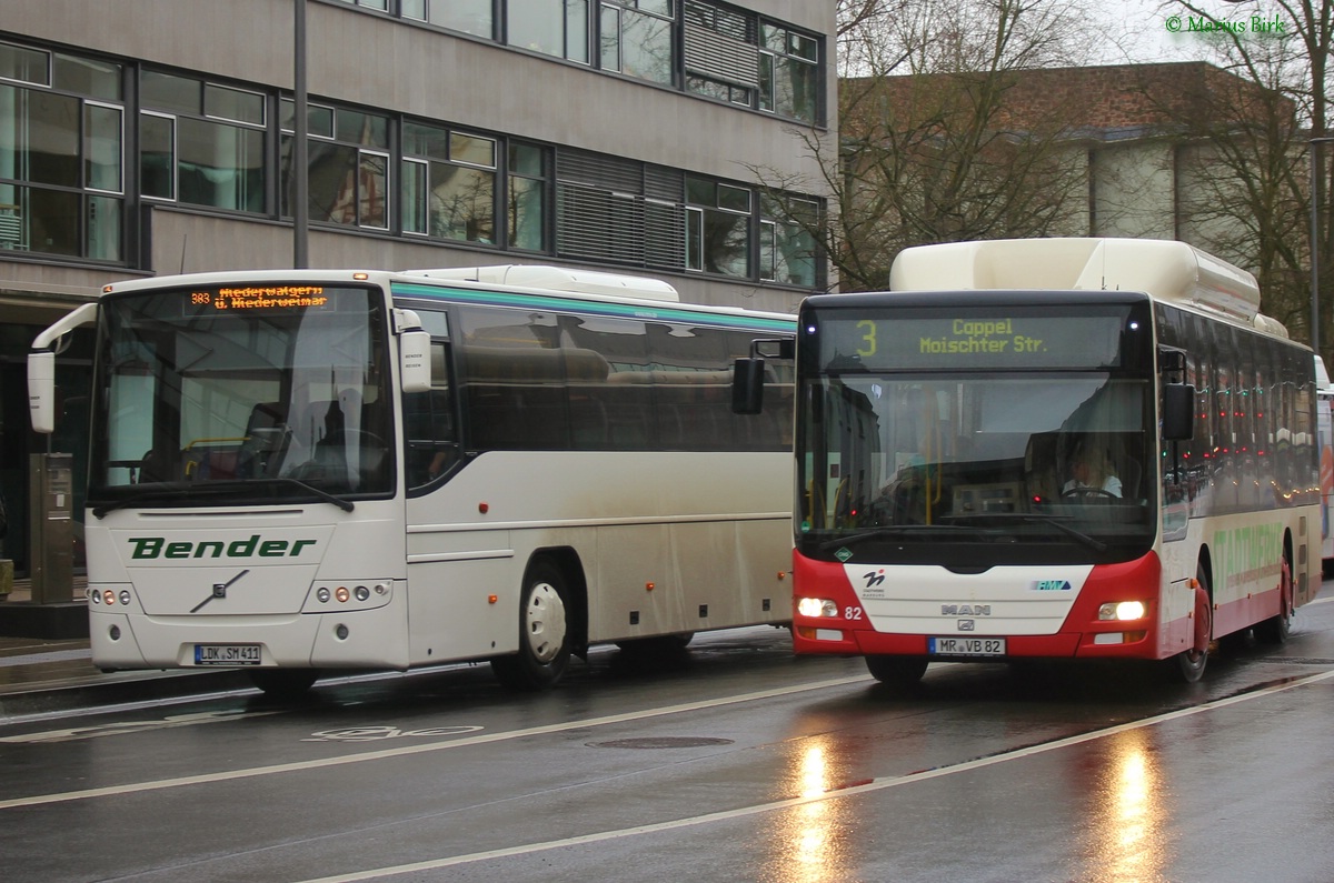 Гессен, MAN A21 Lion's City NL313 CNG № 82