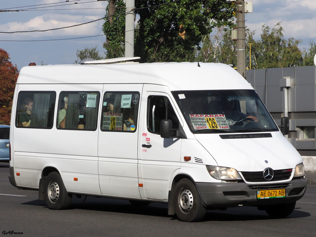 Днепропетровская область, Mercedes-Benz Sprinter W903 311CDI № AE 0672 AB