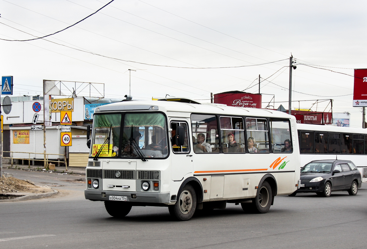 Новосибирская область, ПАЗ-32054 № Е 004 НА 154