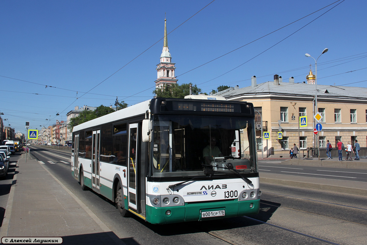 Санкт-Петербург, ЛиАЗ-5292.60 № 1300