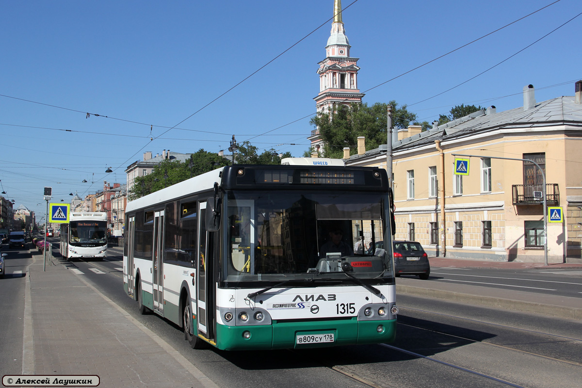 Санкт-Петербург, ЛиАЗ-5292.60 № 1315