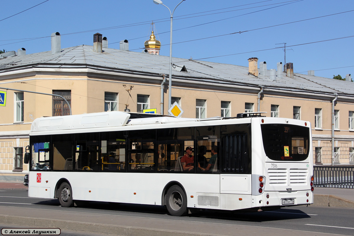 Санкт-Петербург, Volgabus-5270.G2 (CNG) № 7516
