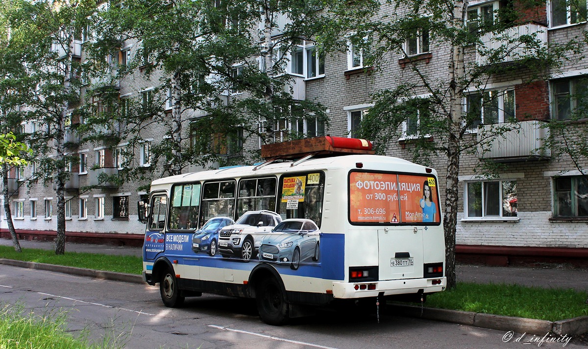 Томская область, ПАЗ-32054 № Е 380 ТТ 70