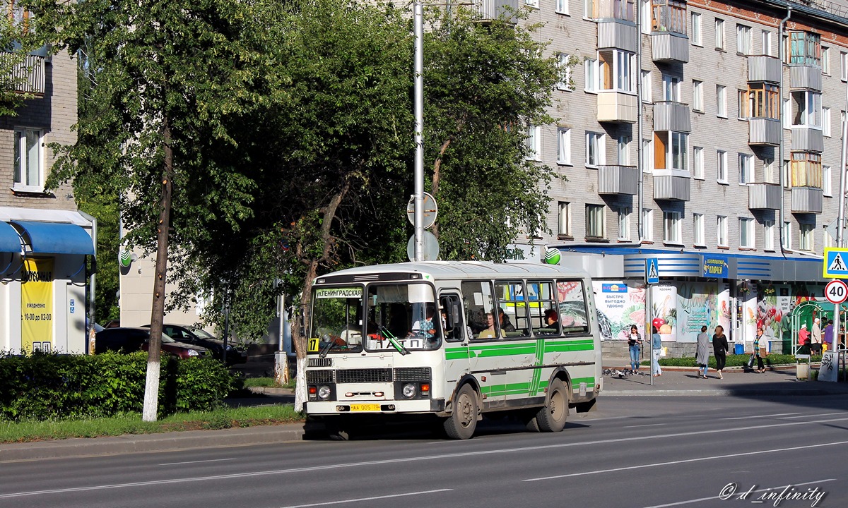 Томская область, ПАЗ-32054 № АА 005 70