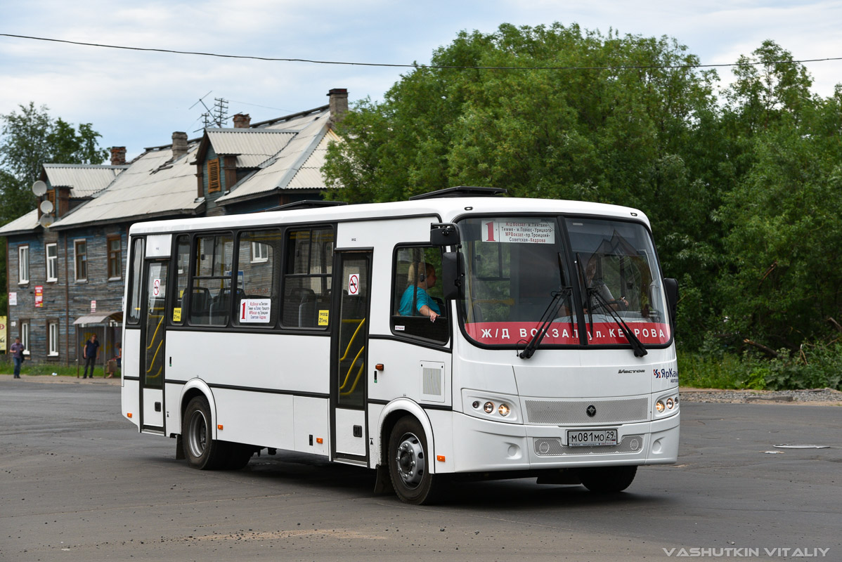 Архангельская область, ПАЗ-320412-04 "Вектор" № М 081 МО 29