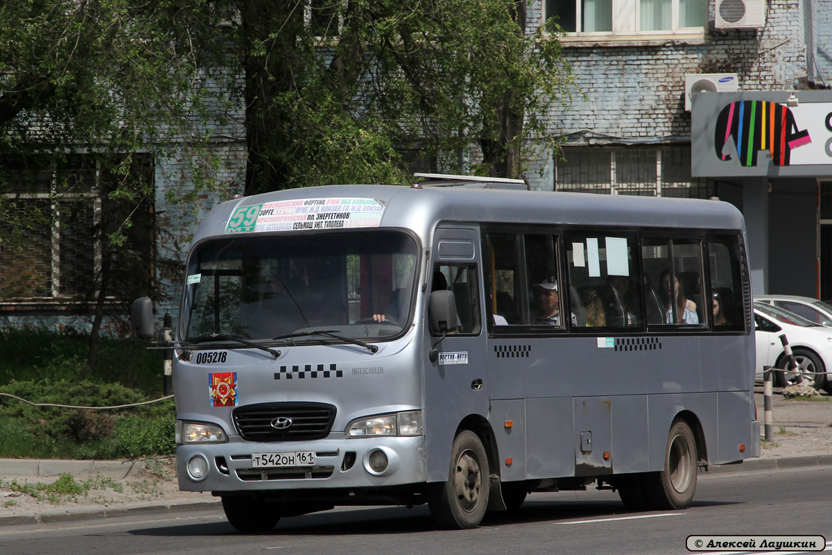 Ростовская область, Hyundai County LWB C09 (ТагАЗ) № 005218