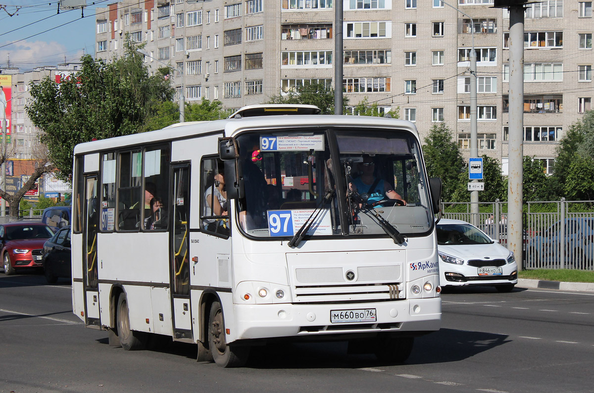 Ярославская область, ПАЗ-320402-05 № М 660 ВО 76