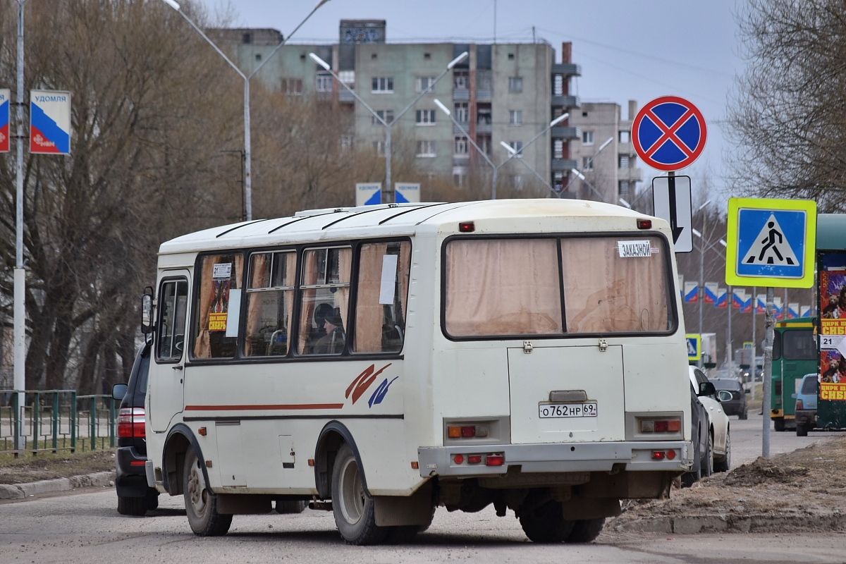 Тверская область, ПАЗ-32054 № О 762 НР 69