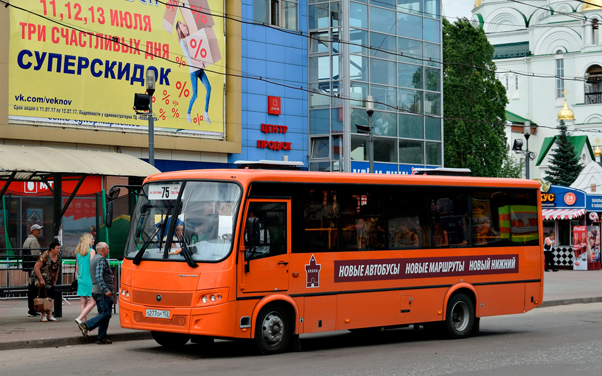 Нижегородская область, ПАЗ-320414-05 "Вектор" № О 277 ОР 152