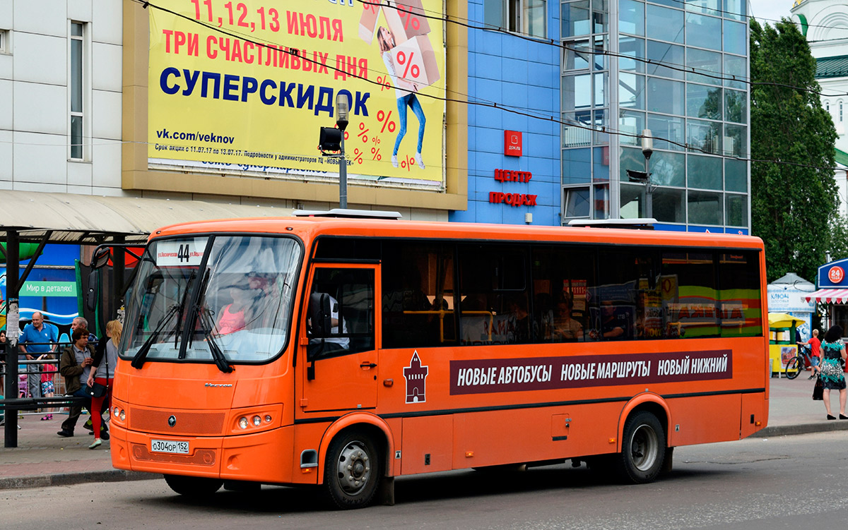 Nizhegorodskaya region, PAZ-320414-05 "Vektor" č. О 304 ОР 152