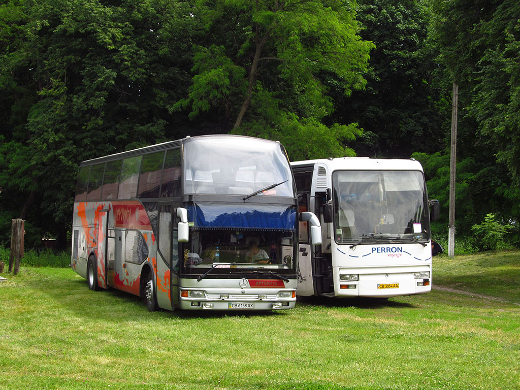 Черниговская область, Ayats Bravo 1 № CB 6158 AX; Черниговская область, Renault FR1 GTX № CB 3054 AA