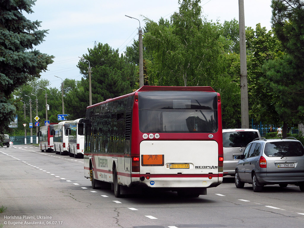 Полтавская область, Neoplan N4416 Centroliner № BI 3019 AA; Полтавская область — Фотографии из области