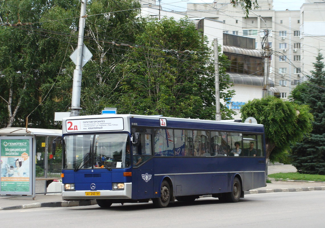 Saratov region, Mercedes-Benz O405 Nr. АУ 240 64