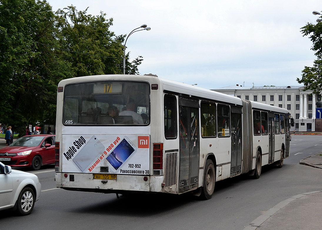 Псковская область, Mercedes-Benz O345G № 685